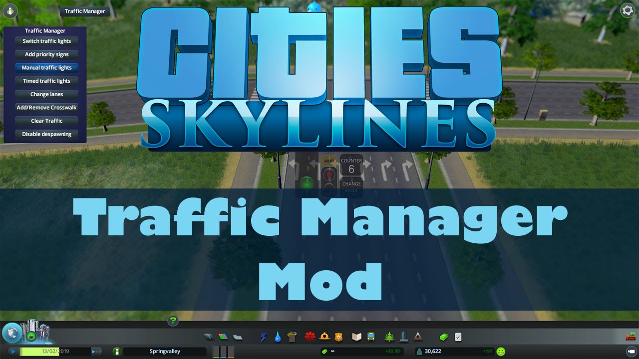 city skylines traffic mod